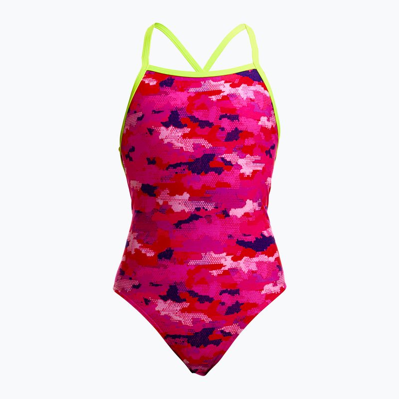 Dětské jednodílné plavky Funkita Strapped In One Piece special pops