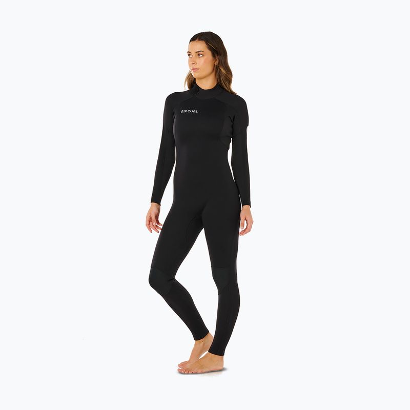 Dámský neopren na plavání Rip Curl Trad 3/2 mm Back Zip black 3