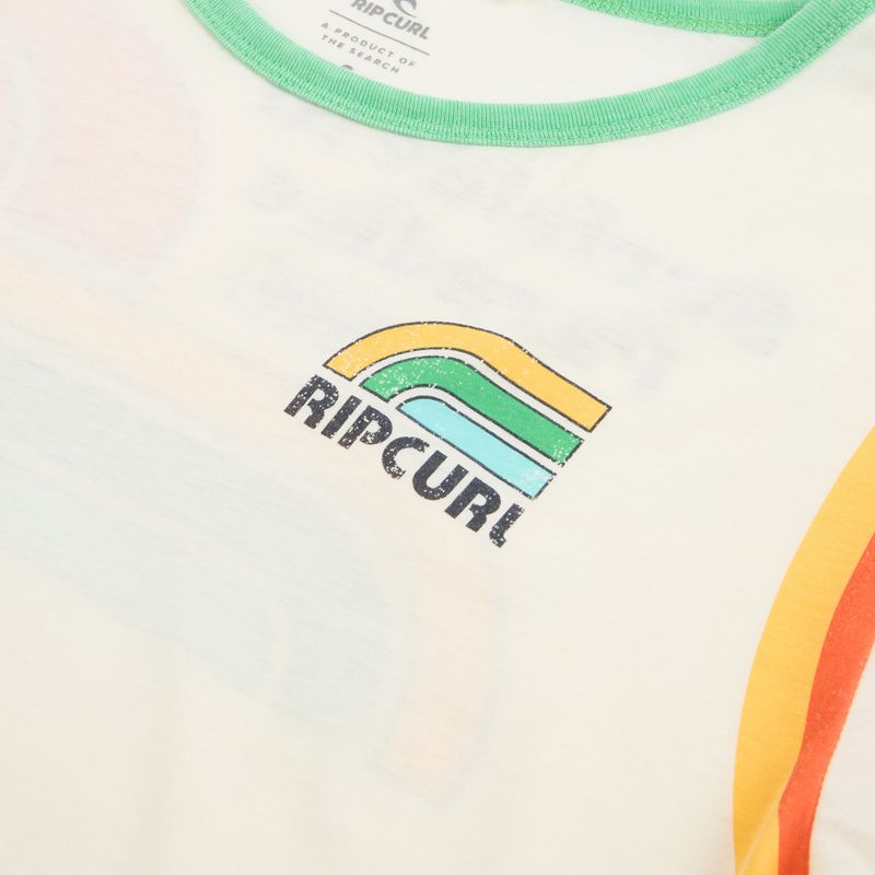 Dámské tričko Rip Curl Surf Side Ringer bone 3