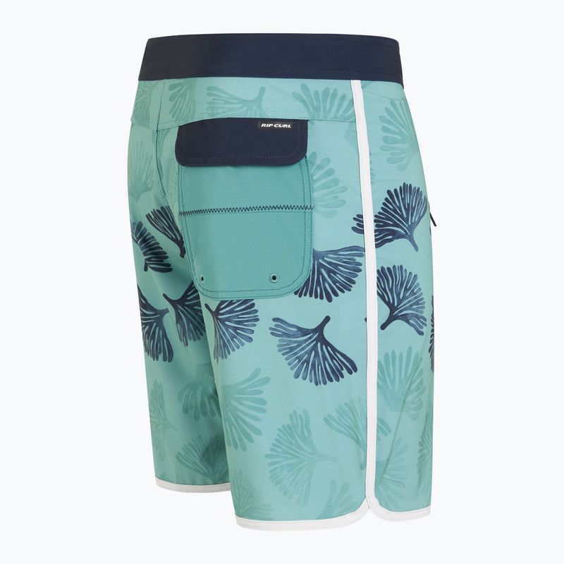 Pánské plavecké šortky Rip Curl Mirage Owen Saltwater Culture 19" dark teal 9
