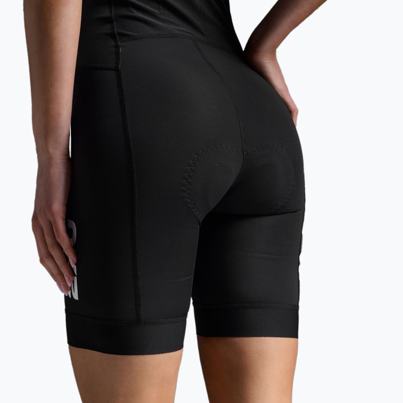 Dámský triatlonová kombinéza 2XU Core Sleeved black/white 5