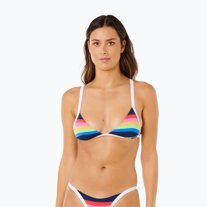 Horní díl plavek Rip Curl Surf Stripe Fixed Tri dark navy
