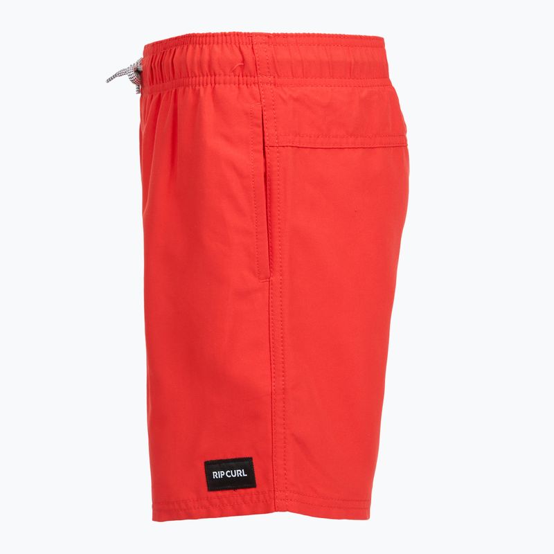 Dětské plavkové šortky Rip Curl Offset Volley red 10