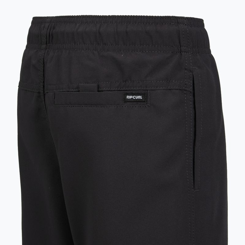 Dětské plavkové šortky Rip Curl Offset Volley black 4