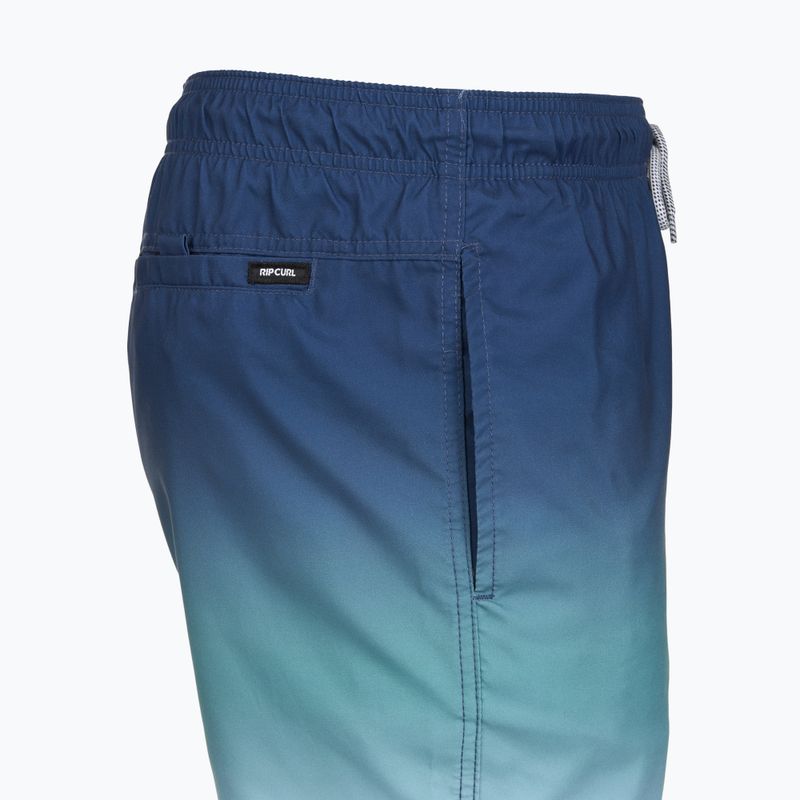 Pánské plavkové šortky Rip Curl Offset Fade Volley light navy 4