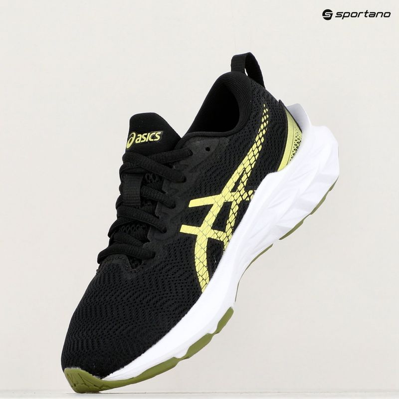 Dětské běžecké boty ASICS Novablast 2 GS black/glow yellow 9