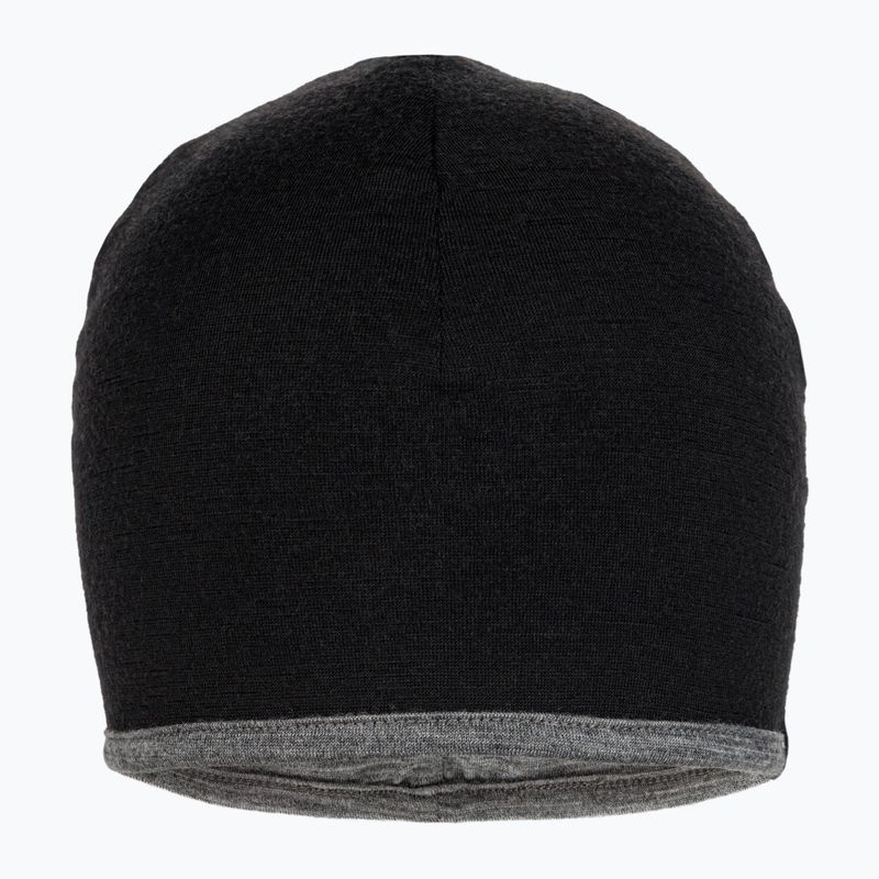 Icebreaker Zimní čepice s kapsou black/gritstone hthr 2