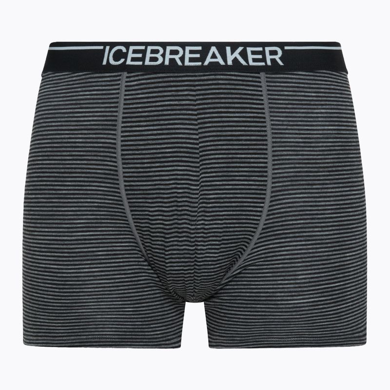 Pánské termální boxerky Icebreaker Anatomica gritstone hthr