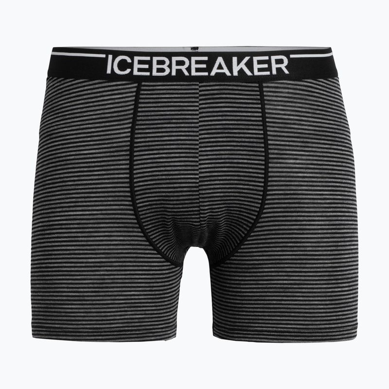 Pánské termální boxerky Icebreaker Anatomica gritstone hthr 4