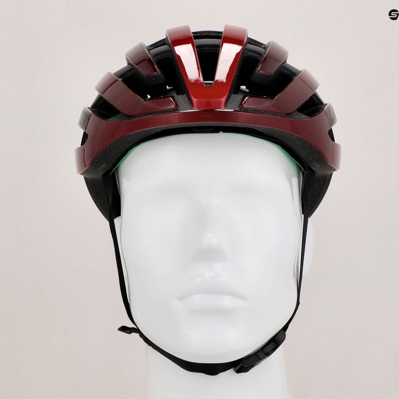 Cyklistická helma Lazer Z1 KinetiCore metalic red 12