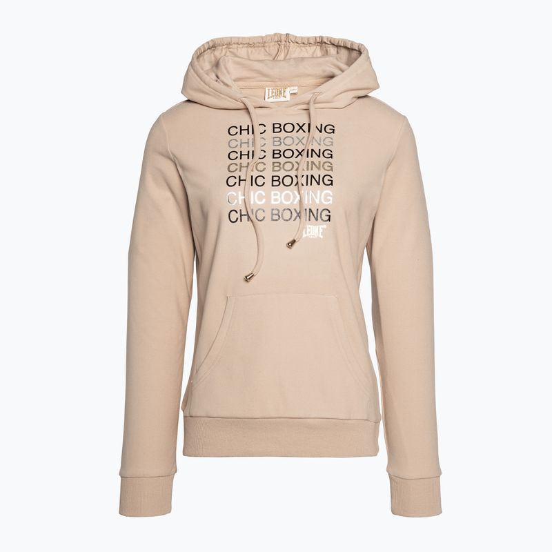 Dámská mikina LEONE 1947 Chic Boxing Hoody beige 6
