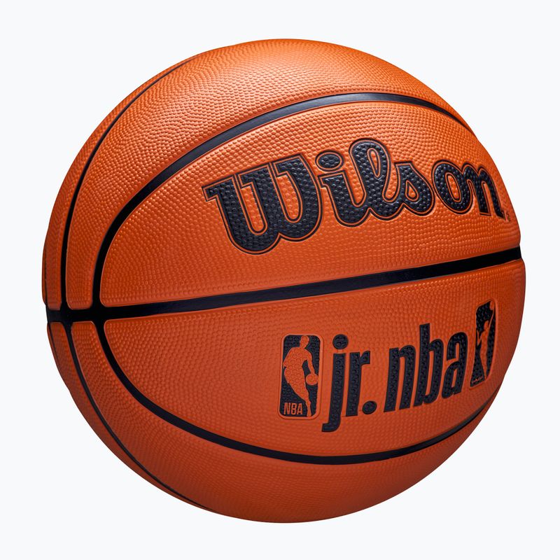 Basketbalový míč  Wilson NBA JR Drv Fam Logo brown velikost 7 2