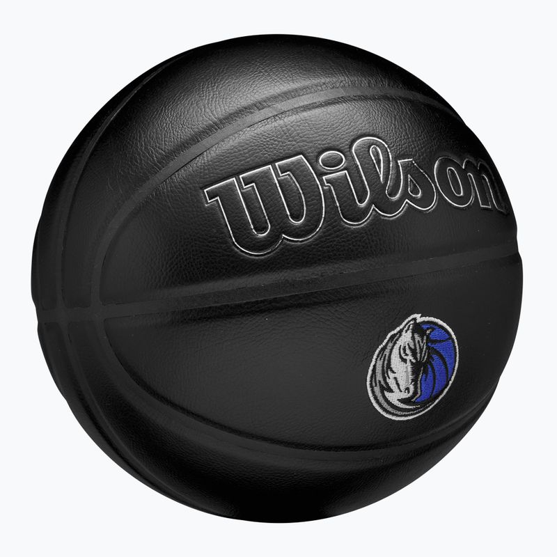 Basketbalový míč Wilson NBA Team Premiere Dallas Mavericks black velikost  7 2