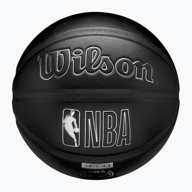 Basketbalový míč Wilson NBA Team Premiere New York Knicks black velikost  7 7