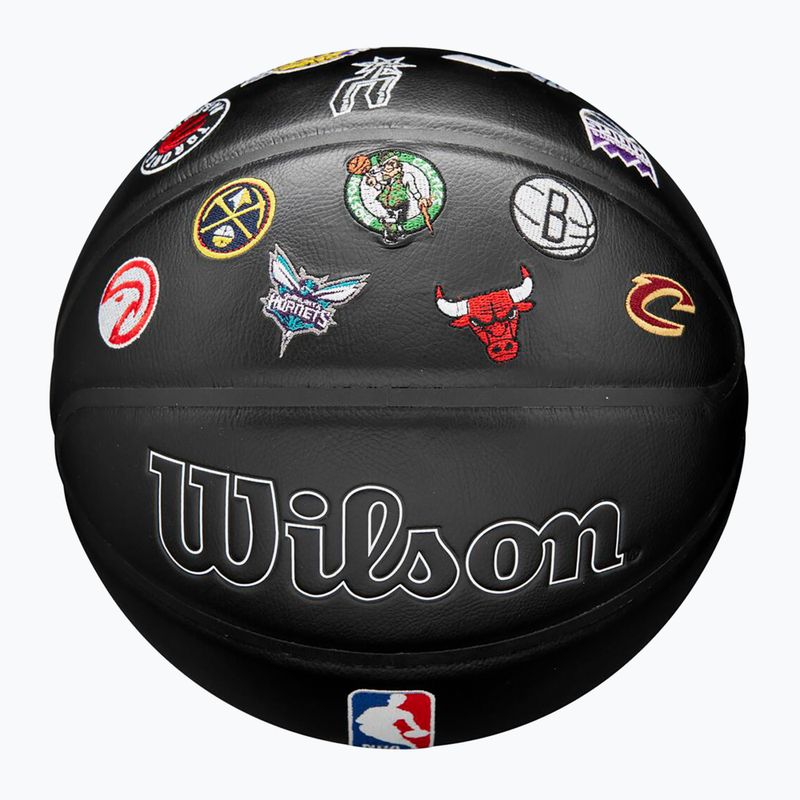 Basketbalový míč Wilson NBA All Team Premiere black velikost  7 4
