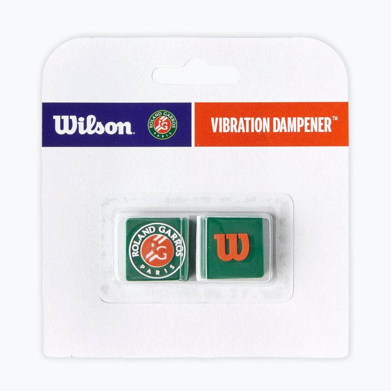Tlumič vibrací Wilson Roland Garros 2025 2 ks green/orange