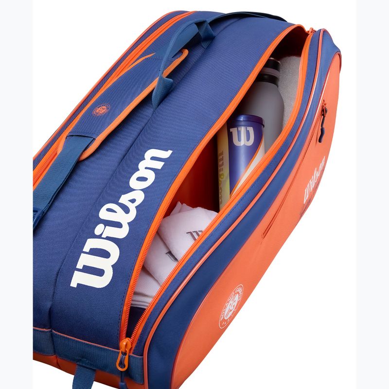 Tenisová taška Wilson Roland Garros Team 6Pk 2026 clay/navy 5