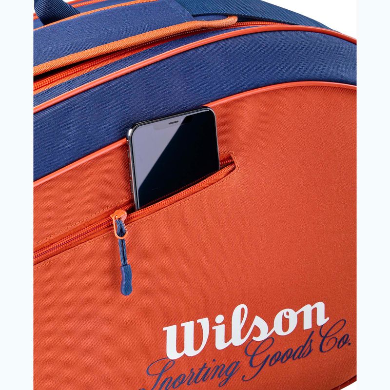 Tenisová taška Wilson Roland Garros Team 6Pk 2026 clay/navy 7
