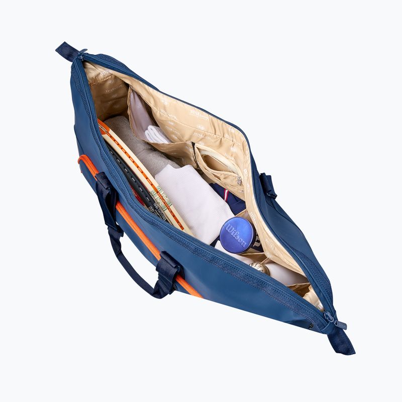 Tenisová taška Wilson Roland Garros Session De Soiree Large Duffel 2026 navy/clay 6