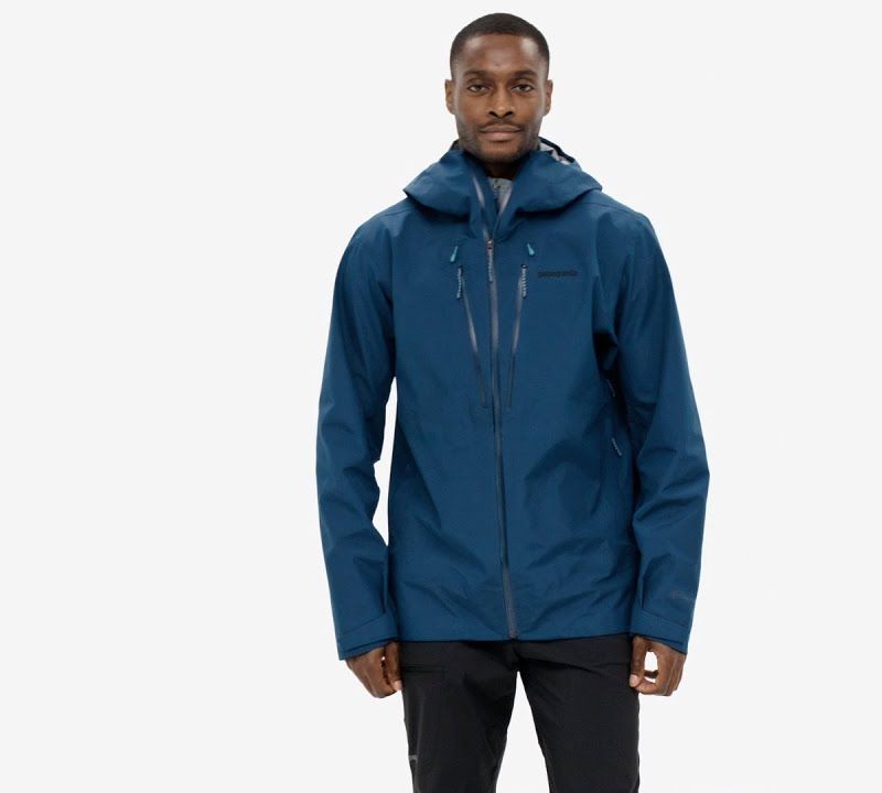 Pánská bunda do deště Patagonia Triolet black 15