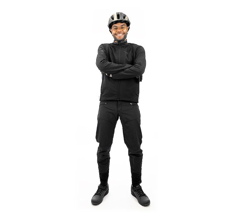 Pánská cyklistická bunda Endura Windchill II black 10