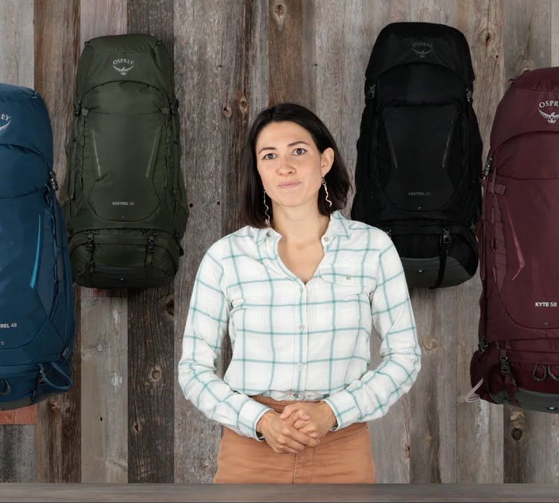 Pánský trekingový batoh Osprey Kestrel 38 l blue 10004770 8