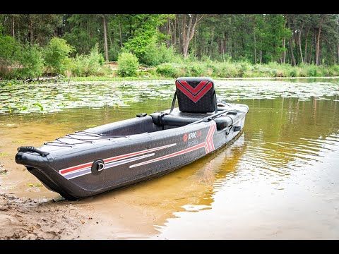 Kajak/SUP hybrid pro 1 osobu Pure4Fun Dual Purpose černý P4F160040 26