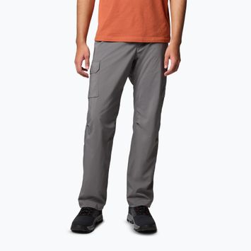 Pánské trekové kalhoty Columbia Silver Ridge Utility city grey
