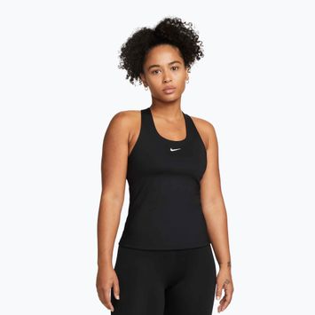 Dámská podprsenka Nike Swoosh Medium Support Bra black/black/white