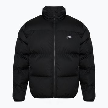Pánská zateplená bunda Nike Sportswer Club Puffer black/white