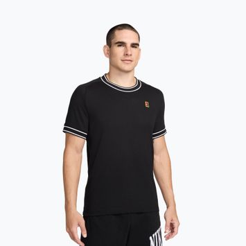 Pánské tenisové tričko Nike Court Heritage black/white