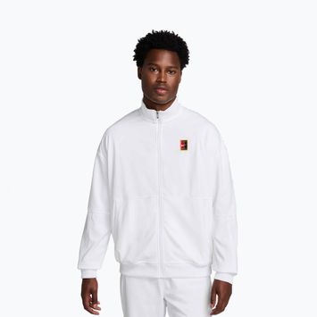Pánská tenisová mikina Nike Court Heritage white/white