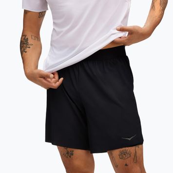 Pánské běžecké šortky HOKA Glide 7'' 2v1 black