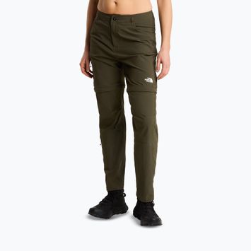 Dámské trekingové kalhoty The North Face Exploration Regular Straight Convertible taupe green