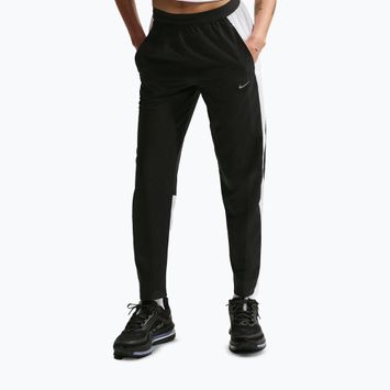 Dámské běžecké kalhoty Nike Tempo Swoosh Dri-Fit Mid-Rise 7/8 black/white