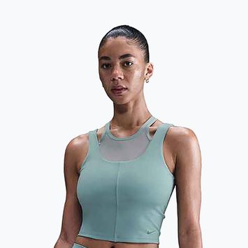 Dámský tréninkový top Nike One Fitted Dri-Fit Cropped Tank cannon/bicoastal