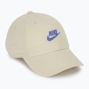 Kšiltovka Nike Club Unstructured Futura Wash light khaki/sapphire