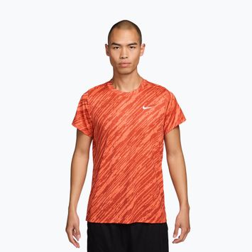 Pánské tenisové tričko Nike Court Dri-Fit Victory Print turf orange/white