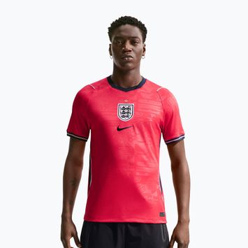 Pánské fotbalové tričko Nike England 2026 Stadium Away speed red/obsidian/white/obsidian
