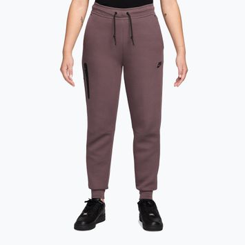 Dámské kalhoty Nike Sportswear Tech Fleece Mid-Rise tattoo/black