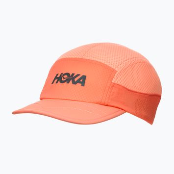 Kšiltovka HOKA Trail Race neon cantaloupe