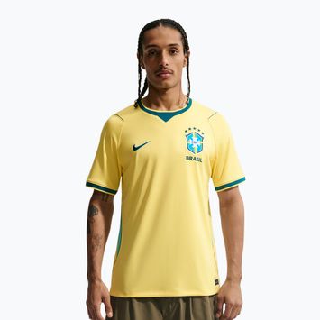 Pánské fotbalové tričko Nike Brazil 2026 Stadium Home Soccer Replica canary/light menta/geode teal