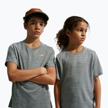 Dětské tričko Nike Miler smoke grey/heather