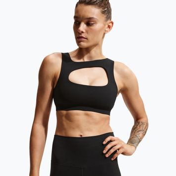 Sportovní podprsenka Nike Zenvy Light-Support Lightly Lined black/cool grey