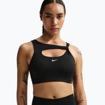 Tréninková podprsenka Nike One Medium Support black/white