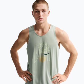Pánské běžecké tričko Nike Stride Dri-Fit ADV jade horizon/linen
