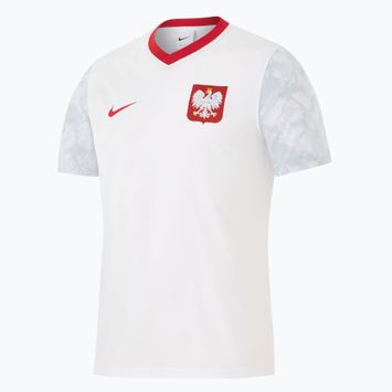 Pánské fotbalové tričko Nike Dri-Fit Poland Home 2026 white/field silver