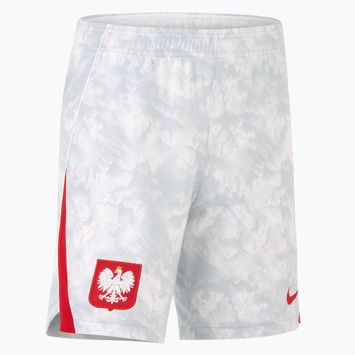 Pánské fotbalové šortky Nike Dri-Fit Poland Stadium Home white/field silver