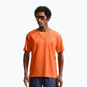 Pánské běžecké tričko Nike Miler Dri-Fit UV safety orange