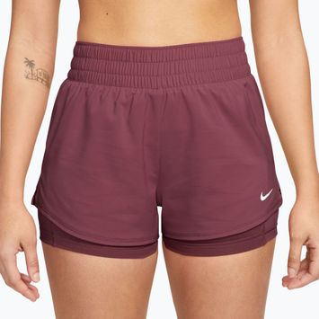 Dámské tréninkové šortky Nike One pink smoke/white